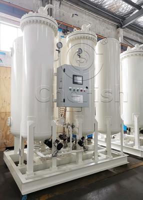 เหล็กกล้า 24Nm3 / Hr 1.0Mpa PSA Oxygen Generator Plant
